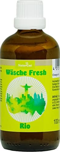 Wäsche Fresh Rio – Aromatizador para ropa (concentrado, 100 ml, potente aroma amaderado)