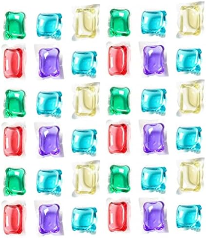 Toddmomy Paquetes De Lavandería Lavandería Oler Beads 50 Uds. De De Detergente Para De Lavadora Pacs Home Exhilarations Para Aromatizar La De La Colada Beads De Lavandería PACS