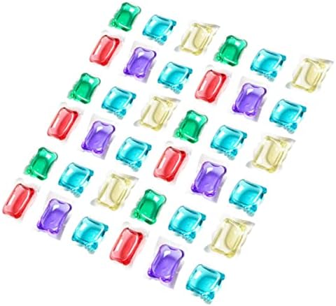 Hohopeti Paquetes De Lavandería 50 Cápsulas De Lavandería De Aroma Fresco Para Eliminar Olores De Lavandería Cristales De Refuerzo De Aroma En Lavado Cápsulas De Detergente Para Ropa De